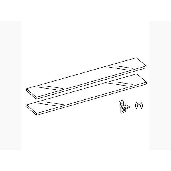 Kohler Glass Shelf Kit 79X469 For 3526Fs 1244955